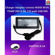 Charger Adapter Lenovo W540 W541 T540P 20V 8.5A 170 watt USB ORI