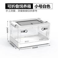 Nomoy Pet Reptile Foldable Cage Box Pets Container Box Rutin Snake Gecko Hedgehog Tortoise