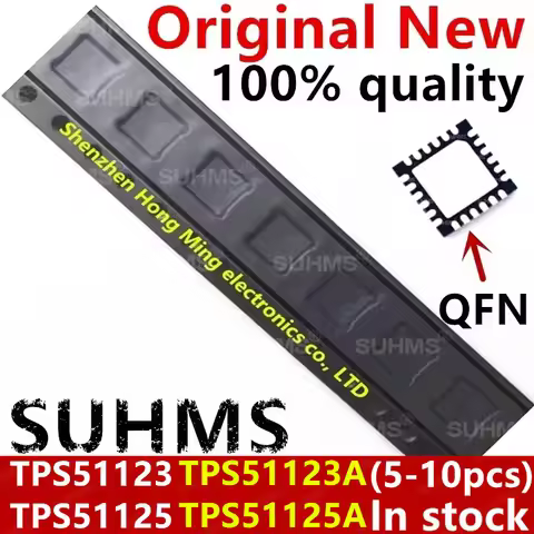 (5-10piece) New TPS51123 TPS51125 TPS51123A TPS51125A 51123 511255 TPS51123RGER TPS51125RGER TPS5112