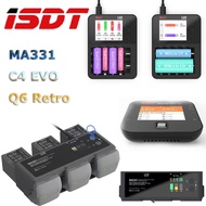 ISDT MA331 200W Q6 Retro 350W C4 EVO Smart Balance Battery Charger Discharger for DJI Air3 AA AAA Li