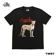 Cheetah Fight Club Black Twelvestreet Tshirt