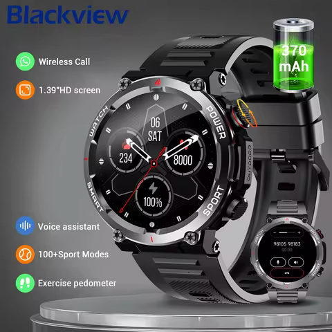 Blackview W50 Bluetooth Smart Watch 1.39‘’ TFT Men Women Watches Fitness Tracking Sport Waterproof S