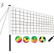 Factory Beach Volleyball Grid Set Outdoor Portable Badminton Football Grid Game Set