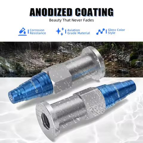 NICECNC 16PCS Polished Spiked Aluminum Wheel Lug Nuts For Yamaha Raptor 700 700R YFZ450 YFZ450R Can 