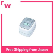 Toshiba Rice Cooker 5.5 Rice Cooker Vacuum Pressure IH with Brown Rice Course Made in Japan, 40 hours warming, combined cooking, Binchotan Kamado Honwagama Gran White RC-10ZWM(W)