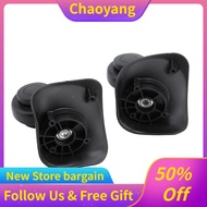chaoyangmall 2 Piece PVC Replacement Wheels Suitcase Bag Repair Parts Swivel Travel Luggage kit Whee