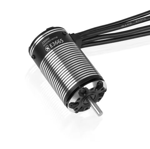 XC E3665 Sensored Brushless Motor 2500KV/3300KV 2-3S For 1/10 RC Car Short Course,Trucks,Monster