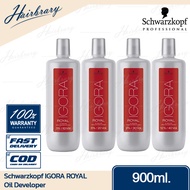 Schwarzkopf ชวาร์สคอฟ IGORA ROYAL Oil Developer 900/1000ml. อีโกร่า รอแยล ดีเวลลอปเปอร์ ครีมผสมสีชวา