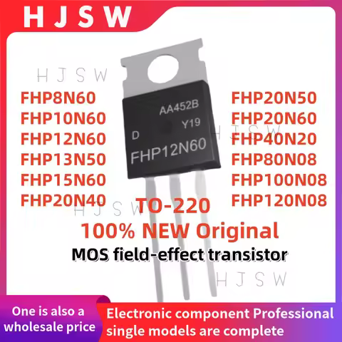 10PCS Original FHP8N60 FHP10N60 FHP12N60 FHP13N50 FHP15N60 FHP20N40 FHP20N50 FHP20N60 FHP40N20 FHP80