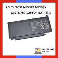 ASUS N750 N750JK N750JV C32-N750 LAPTOP BATTERY