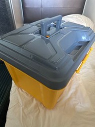 有蓋車用多功能收納箱 車尾箱防撞膠箱