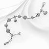Rhodium Plated Bracelet Jewellery (BT8866)
