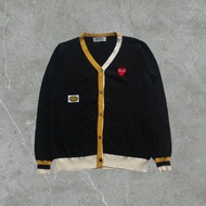PLAY cdg knitted cardigan