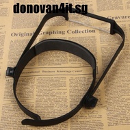 DONOVAN4IT Elderly Person Handsfree Magnifier, Interchangeable Lenses Simple Headband Magnifier, Gif
