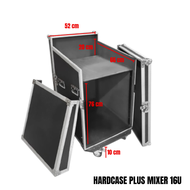 Box Hardcase Sound System Plus Mixer Hardcase Custom Murah 8U mixer-16U mixer- hardcase kotak power 