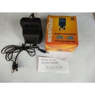 ] 500mA Adapter 3v, 4.5v, 6v, 7.5v, 9v & 12vMontana (Multi Output DC)