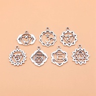 7pcs/set Chakra Charms Accessories For Jewelry Crafts Wholesale