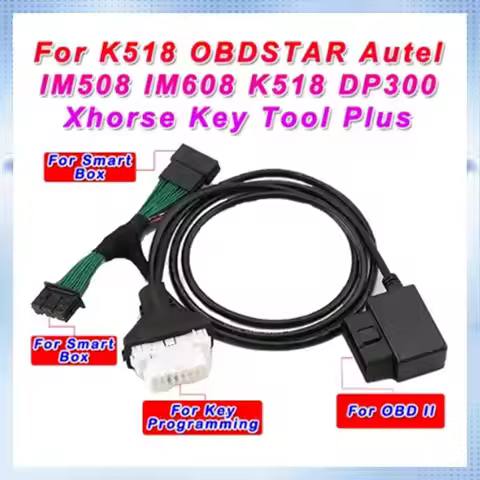 NEW-For Toyota-30 Cable 8A-BA 4A Smart Key Cable For OBDSTAR Autel IM508 IM608 K518 Xhorse Key Tool 