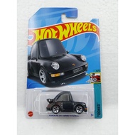 Hot Wheels Tooned Porsche 911 Turbo 3.6 964 Black Hot Sweet