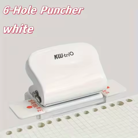 1pc 6-Hole Punch Press 26 30-Hole Punch Press A4 A5 B5 Hole Punch Press, Student Manual Punch Press