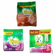 Rinso detergent powder is economical// washing soap powder