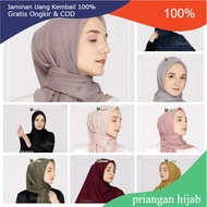 Beeme PARIS VOALE FIORE SERIES original 115 x115 jilbab wanita cantik (black,maroon,lime,taupe,dusty