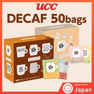 UCC Decafe Drip Coffee 50 bags - Rich and Full [Made in Japan]