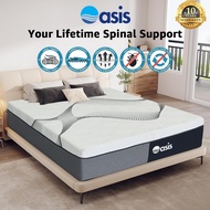 [FREE SHIPPING] Oasis Mattress 10" Inches Latex Tilam Single /S.Single /Queen /King Size Spring Matt