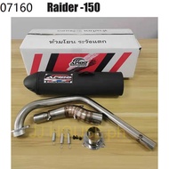 daeng sai4 [Local Delivery]Apido  Muffler Pipe 1 Set For Raider 150 Carb/XRM 125/MIO SPORTY