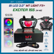 MT Light F11+ 3.0 LED Ball Light" 50W/60W for Exciter 155 with integrated Auto Passing color changin