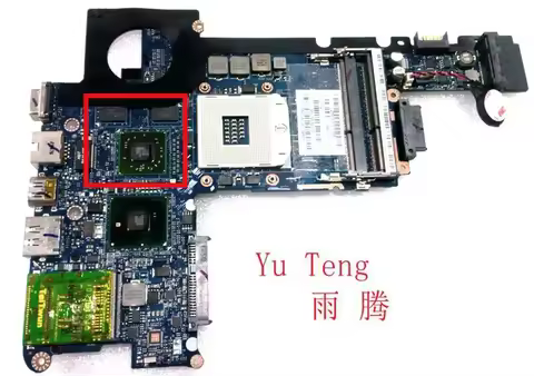 Laptop motherboard for HP DV3-2000 591413-001 LA-4743P HM55 HD 5430 DDR3 built-in graphics card 100%