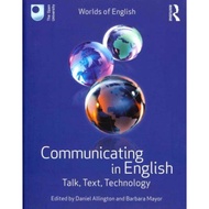 Communicating in English : Talk, Text, Technology by Daniel Allington (UK edition, paperback)