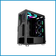 ♠ ┏ ◧ YGT KEYTECH Computer Gaming Case Tempered Glass Gaming PC / Desktop Case ATX MATX
