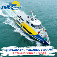 [Sindo Ferry] 2 Ways Singapore to Tanjung Pinang Return Ferry Ticket | Open Dated Ticket (Redeem in 