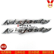 Ma Jiesite T2 T3 T4 T5 T6 T9 T10 label applique waterproof sticker Majesty letter logo real