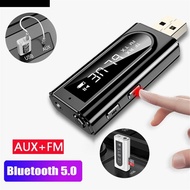 MXFASHION FM Transmitter Receiver Cell Phone Headphones Auto Cars Wireless Adapter AUX USB MP3 Playe