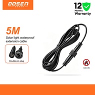 Dosen Solar Light 5M Extension Cable Waterproof Dustproof