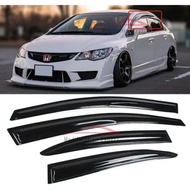 Water gutter Mugen Civic FD imported door visor/