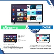 [Diskon] Tv 24 Inch Android Smart Tv Digital Super Jernih Garansi