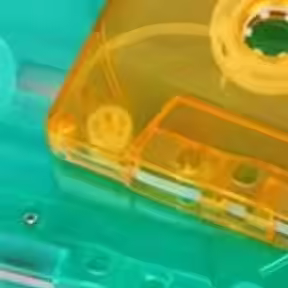 1Pc Color Blank Tape Case Audio Magnetic Audio Recording Cassette Tape Shell Empty Reel To Reel Cass