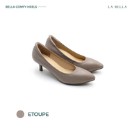 LA BELLA รุ่น BELLA COMFY HEELS - ETOUPE