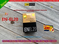 EN-EL20 Nikon Battery Coolpix P1000 Coolpix P950 Nikon Blackmagic Nikon 1 AW1 Nikon 1 J1 Nikon 1 J3 