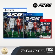 Game Disc: EA SPORTS FC 26 (PS4/PS5/NINTENDO SWITCH 2) (New/Second Hand) Product Ready For Delivery