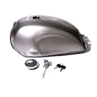 ถังน้ำมัน รถจักรยานยนต์ Unpainted Retro Universal Cafe Racer ถังน้ำมันสําหรับ Honda CG125 CG125S CG2