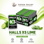 Halls XS Sugar Free Candy Lime (20s x 12)