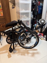 SOLAR 變速系統摺疊單車（藍色）