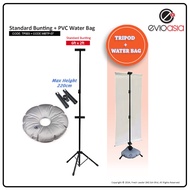 READYSTOCK Adjustable Height Tripod Banner Bunting Display Stand T Bunting Banner Double Sided For S