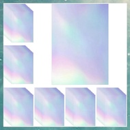 [uhktyltui.vn] 60 Sheets Holographic Laminate Sheets Clear Gitter Holographic Sticker Paper Vinyl La