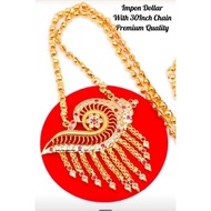 NEW COLLECTIONS_IMPON DOLLAR WITH 30inch CHAIN
