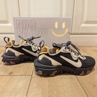 ❉☎Nike React Vision Nike custom running shoes brown leopard print stitching cushioning men and women